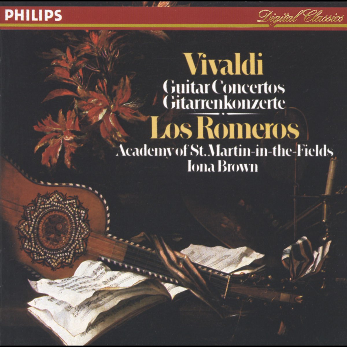 ‎vivaldi Guitar Concertos By Academy Of St Martin In The Fields Iona Brown And The Romeros On