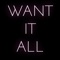 Want It All - ericthehammer lyrics