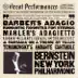 Great Performances - Barber's Adagio and Other Romantic Favorites for Strings album cover