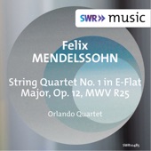 Mendelssohn: String Quartet No. 1 in E-Flat Major, Op. 12, MWV R25 - EP artwork