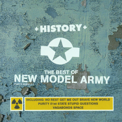History - The Best of New Model Army - New Model Army Cover Art