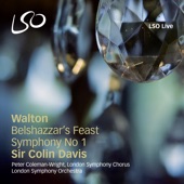 Walton: Belshazzar's Feast, Symphony No. 1 artwork