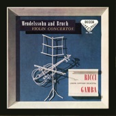 Mendelssohn: Violin Concerto; Bruch: Violin Concerto No. 1 (Ruggiero Ricci: Complete Decca Recordings, Vol. 4) artwork