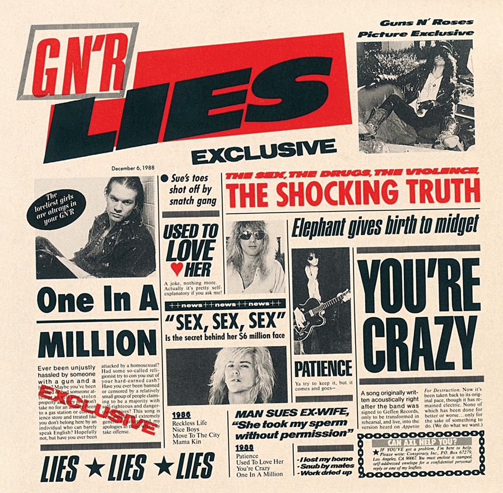 G N' R Lies by Guns N' Roses