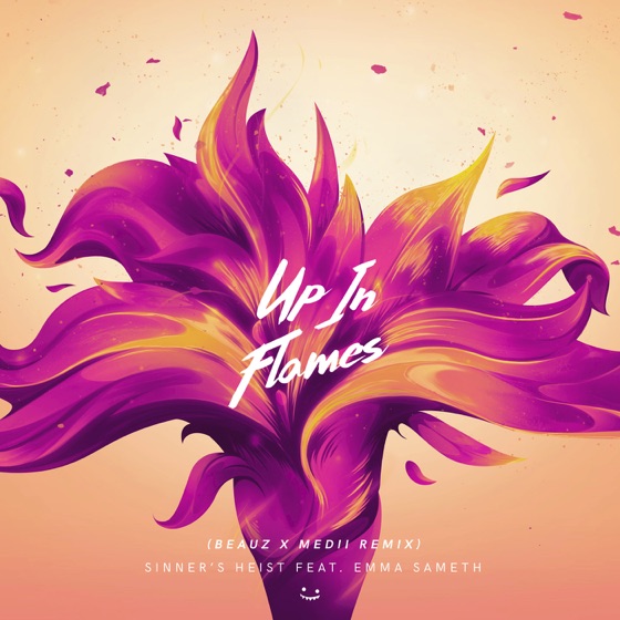Cover artwork for Up in Flames (feat. Emma Sameth)