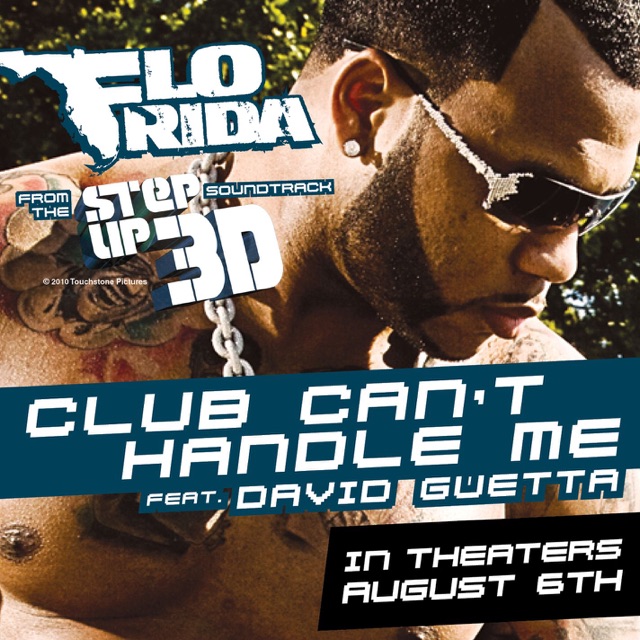 Flo Rida & 99 Percent Club Can't Handle Me - Single Album Cover