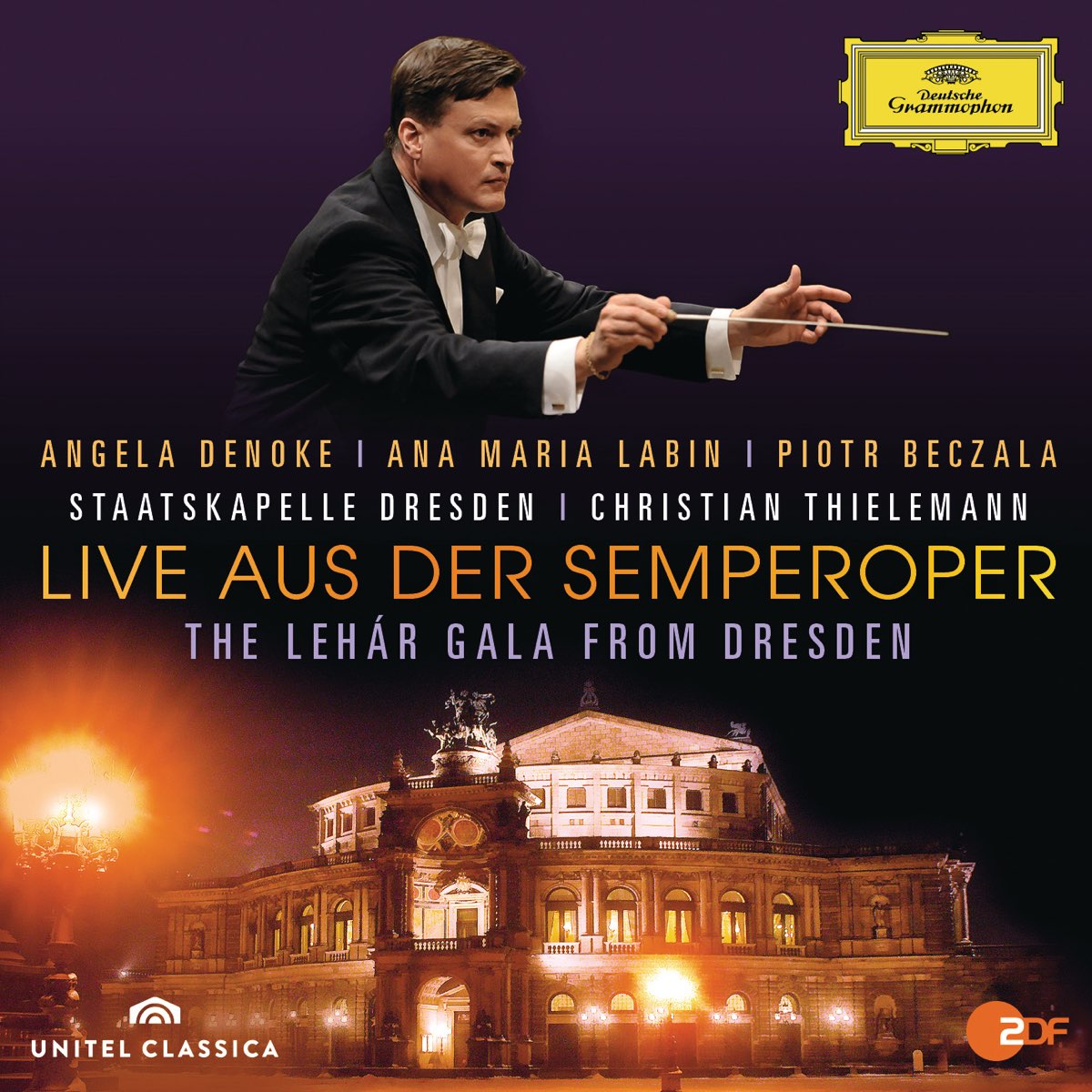 ‎Live Aus Der Semperoper - The Lehár Gala From Dresden De Angela Denoke ...