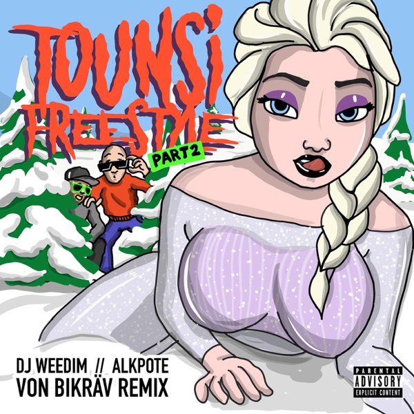 Tounsi Freestyle Pt.2 (Von Bikräv Remix) [feat. Von Bikräv] - Single - Alkpote & DJ Weedim