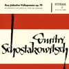 Schostakowitsch: Aus jüdischer Volkspoesie album lyrics, reviews, download