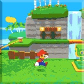 Super Mario 3D Land Theme 8-Bit artwork