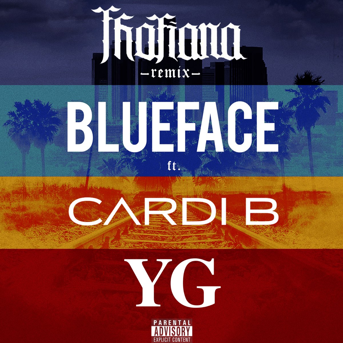 ‎Thotiana (Remix) [feat. Cardi B & YG] - Single By Blueface On Apple Music