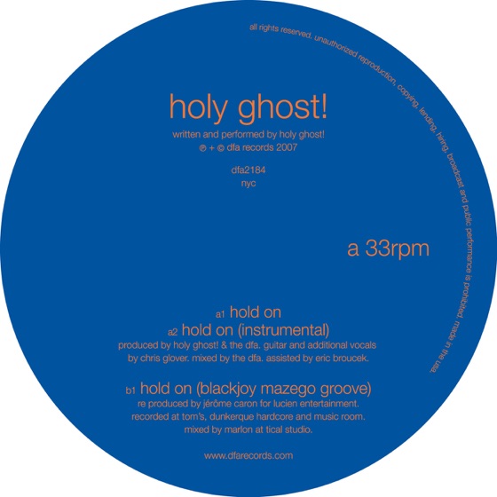 Cover artwork for Hold On (Black Mazego Groove)