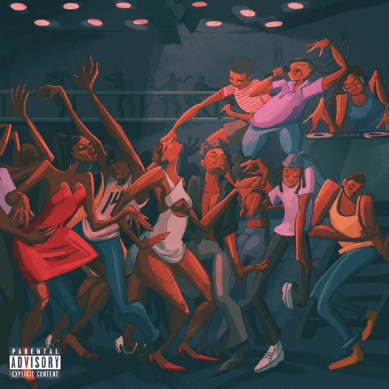 Cover artwork for Here to Dance (feat. Mick Jenkins)