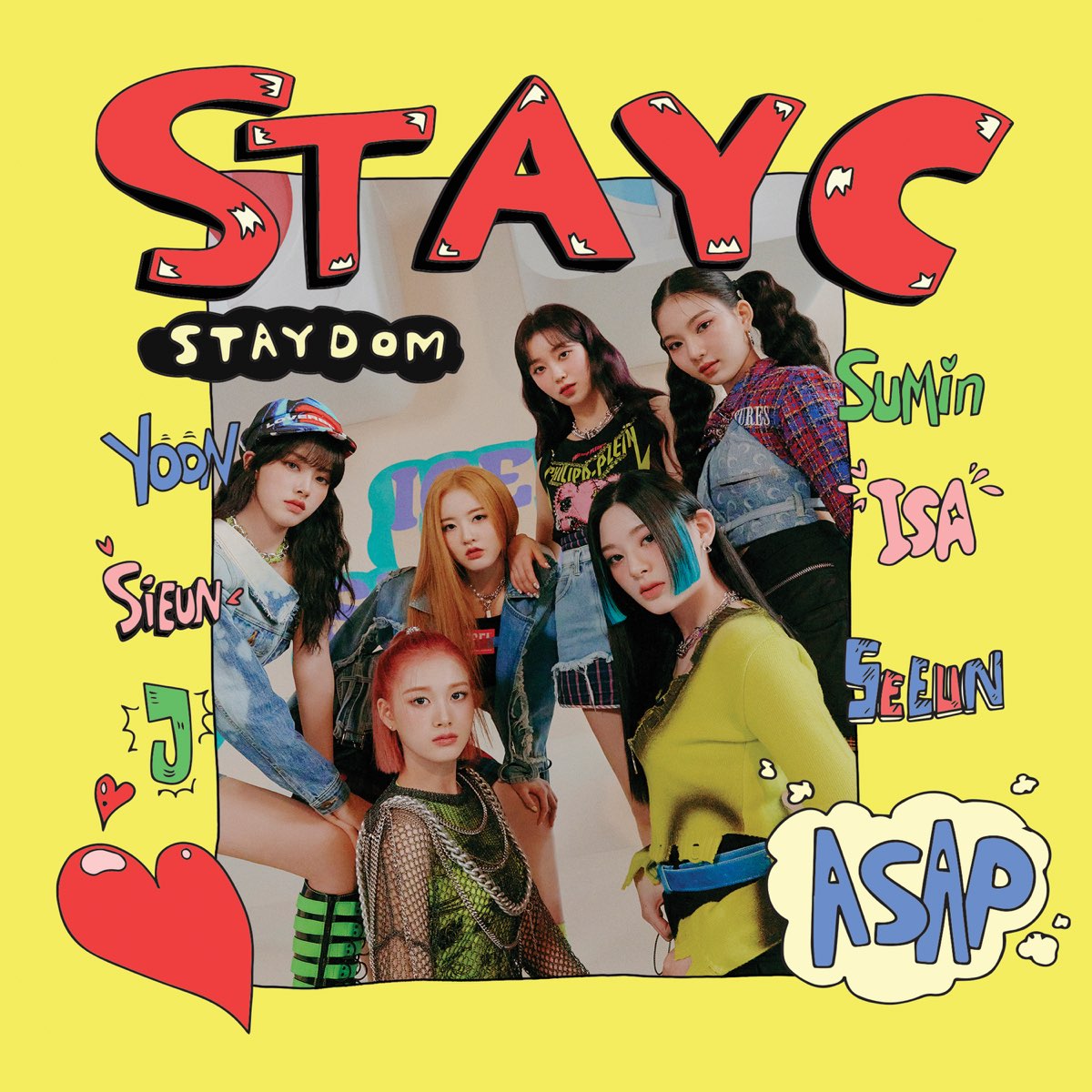 stayc トレカ ユン applemusic - K-POP