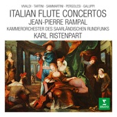 Italian Flute Concertos: Vivaldi, Tartini, Sammartini, Pergolesi & Galuppi artwork