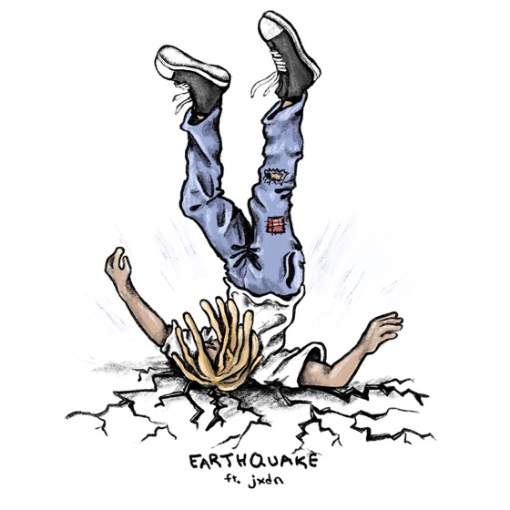 Cover artwork for Earthquake (feat. jxdn)