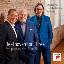 BEETHOVEN FOR THREE - SYMPHONIES 2 & 5 cover art
