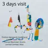 3 Days Visit (feat. Carsten Dahl & Lennart Ginman) - Single album lyrics, reviews, download