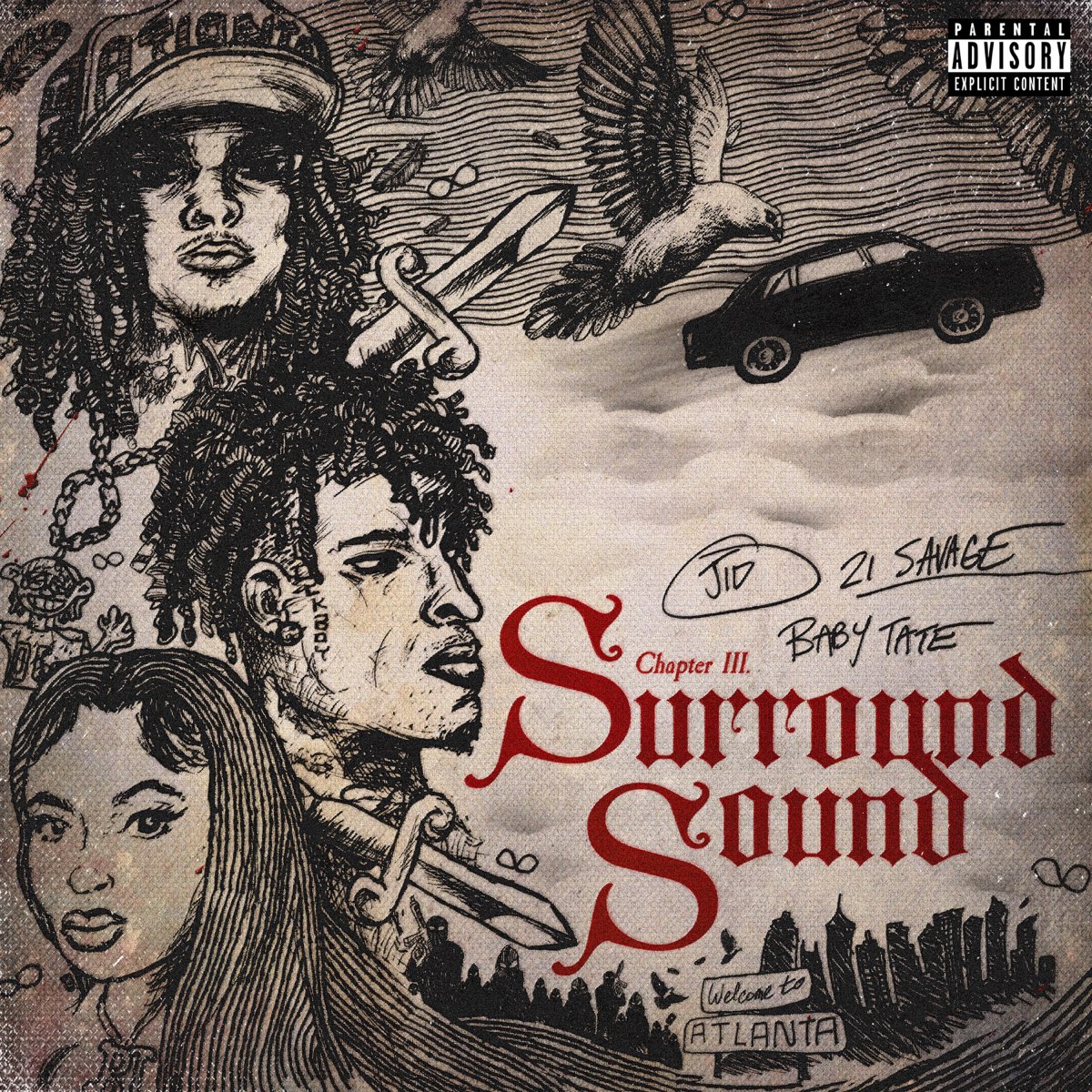 21 savage surround sound mp3 download