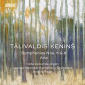 Ķeniņš: Symphonies Nos. 5 & 8, Aria artwork