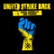 United Strike Back (feat. Jello Biafra, Tre Cool, Joe Lally, Roger Miret, Monte Pittman, Sasha Zaritska & Puzzled Panther) artwork