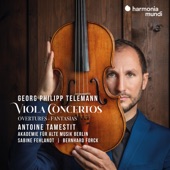 Georg Philipp Telemann: Viola Concertos - Overtures - Fantasias artwork