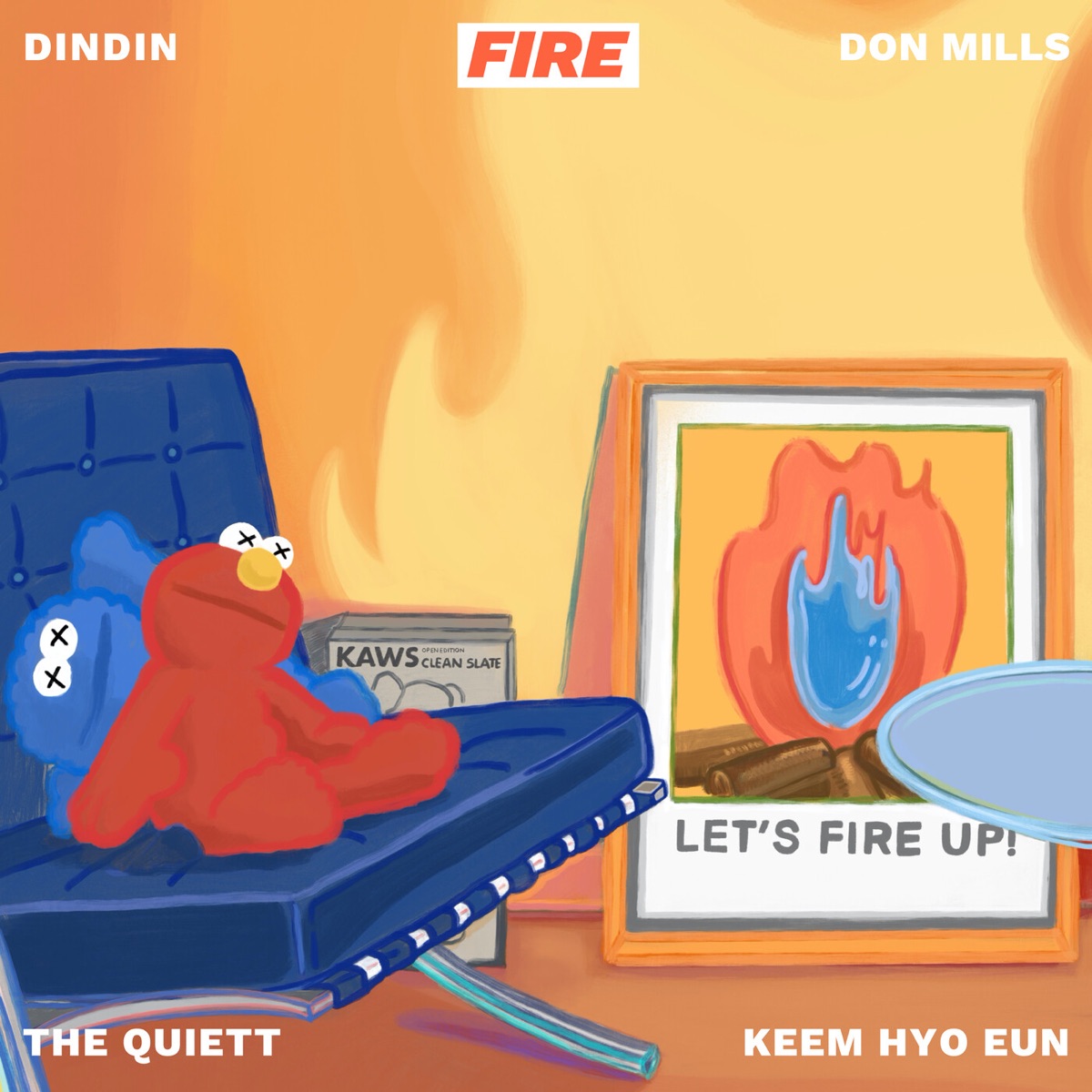 DINDIN – Fire (feat. Keem Hyoeun, The Quiett & Don Mills) – Single