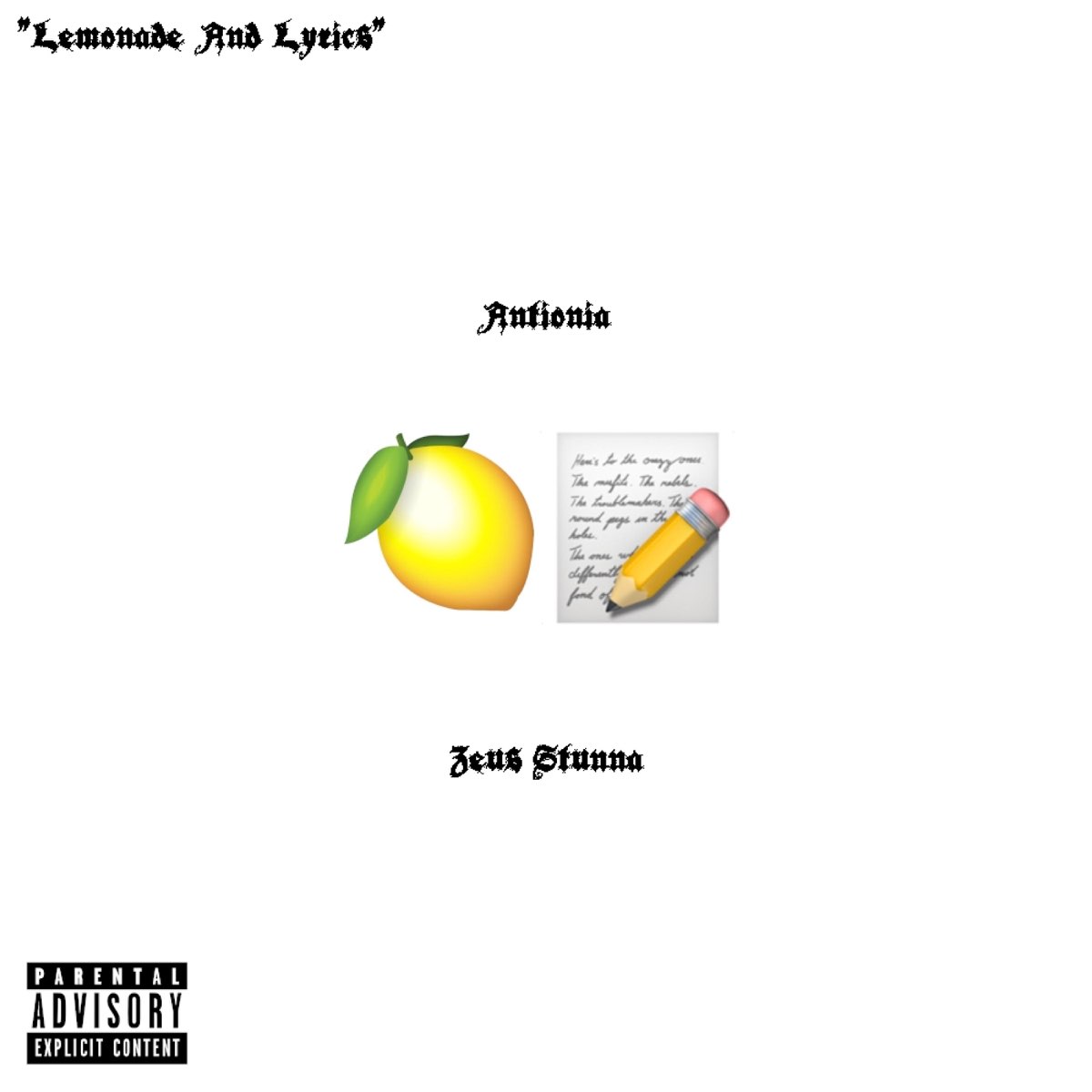 ‎Lemonade and lyrics (feat. Zeus Stunna) Single by Antionia on Apple