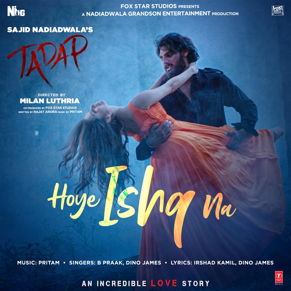 ‎Hoye Ishq Na (From "Tadap") - Single By Pritam, B. Praak & Dino James ...