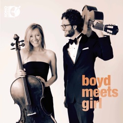 Boyd Meets Girl - 2-Part Inventions (Arr. R. Boyd & L. Metcalf for Cello & Guitar): No. 13 in A Minor, BWV 784