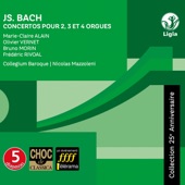 Bach: Concertos for 2, 3 and 4 Organs, BWV 1060, 1061, 1062, 1604 & 1605 (Collection 25e anniversaire) artwork