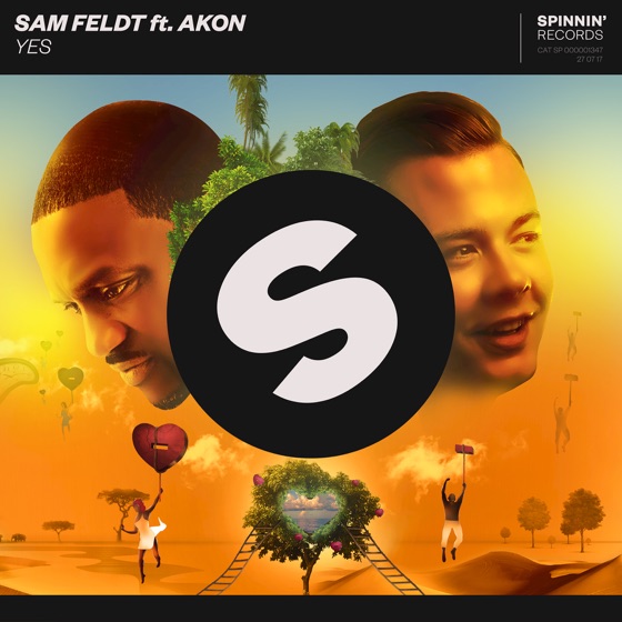 Cover artwork for Yes (feat. Akon)