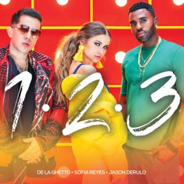 Image result for 1,2,3 - Sofia Reyes, feat. Jason Derulo, De La Ghetto