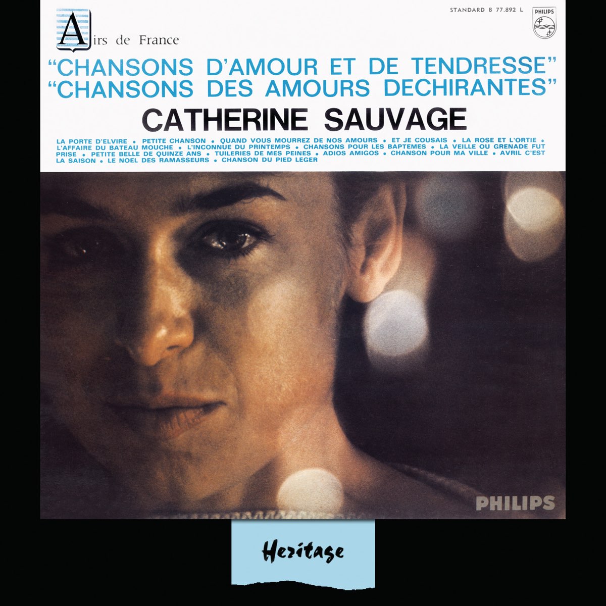 Des amours. Catherine sauvage. Катрин Амур. Альбом chansons d'amour. Album Art Trance true Mental tendresse bleue.