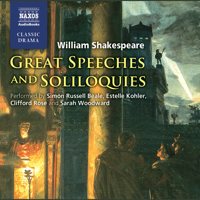 William Shakespeare - Great Speeches & Soliloquies of Shakespeare artwork