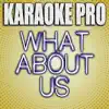 What About Us (Originally Performed by Pink) [Instrumental Version] song lyrics