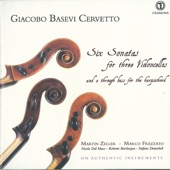 Cervetto: 6 Sonatas for 3 Violoncellos artwork