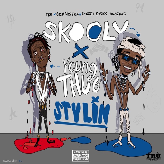 Cover artwork for Stylin (feat. Young Thug)