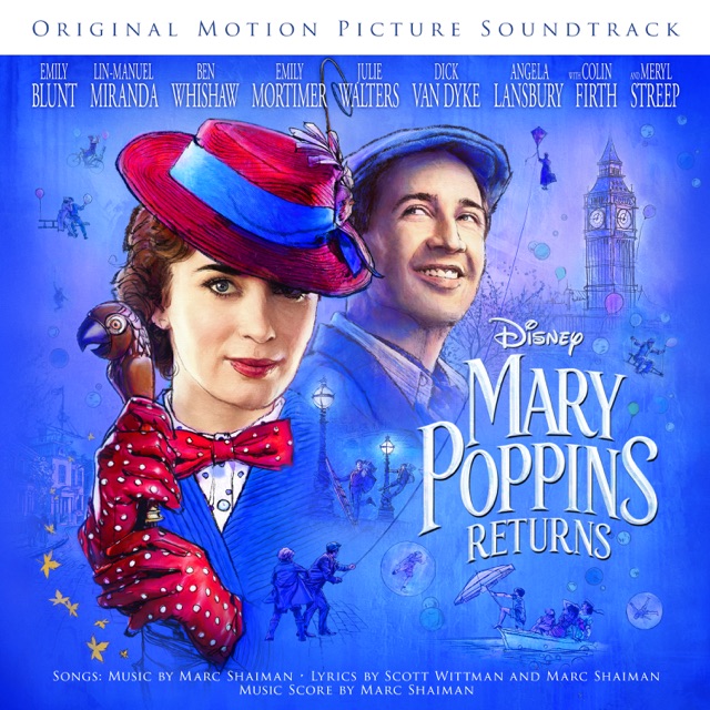 Mary Poppins Returns (Original Motion Picture Soundtrack) Album Cover