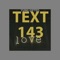 Text 143 (I Love You) [feat. King Ray & Tone Yates] [Radio] artwork