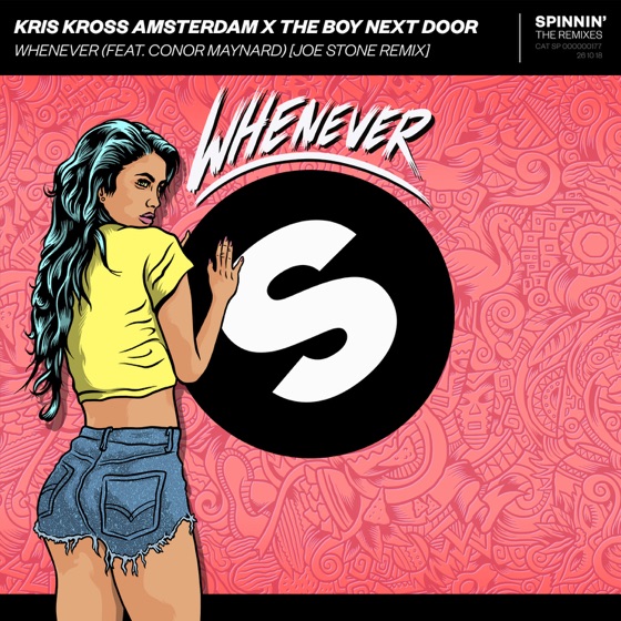 Cover artwork for Whenever (feat. Conor Maynard) [Joe Stone Remix]