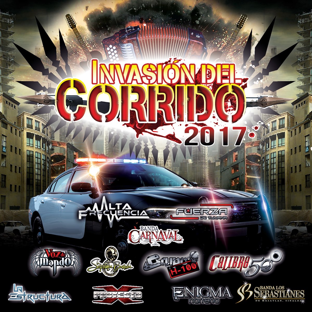 ‎Invasión Del Corrido 2017 de Varios Artistas en Apple Music