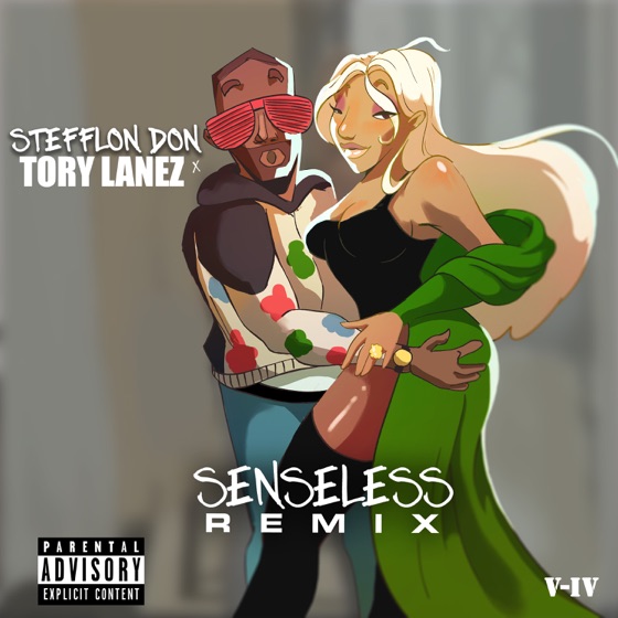 Cover artwork for Senseless (feat. Tory Lanez)