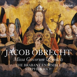 OBRECHT/MISSA GRECORUM cover art