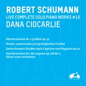 Klaviersonate Nr.2 G-Moll, Op. 22: II. Andantino. Getragen (Live) artwork