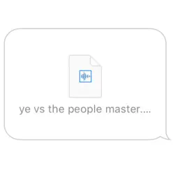 Ye vs. the People (starring T.I. as the People) - Single - Kanye West