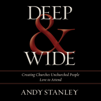 Andy Stanley - Deep and   Wide artwork