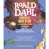 Roald Dahl - Fantastic Mr. Fox and Other Animal Stories: Includes Esio Trot, The Enormous Crocodile & The Giraffe and the Pelly and Me (Unabridged) artwork
