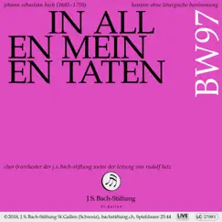 Bachkantate, BWV 97 - In allen meinen Taten (Live) by Chor der J.S. Bach-Stiftung, Orchester der J.S. Bach-Stiftung & Rudolf Lutz album reviews, ratings, credits