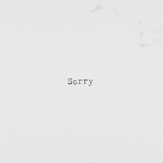 Cover artwork for Sorry